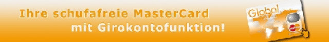 Neue Mastercard Kreditkarte ohne Schufa inkl. Kontofunktion  Daher die Alternati - Dienstleistungen Business Gewerbe - Ahlen