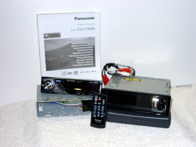 Auto-CD-Receiver, Panasonic,  CQ-C7305N  - Auto Zubehoer - Rostock