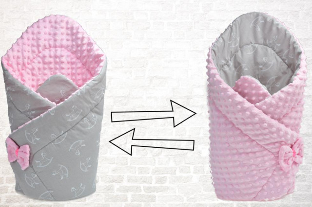Babyhörnchen 80x80cm Minky Babyschlafsack Babynestschen Einschlagedecke Baumowll - Baby und Kind - Wiesbaden