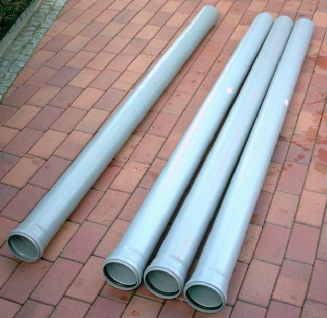 Abflussrohr, 100mm x 2000mm - Handwerk Hausbau Garten - Siegen