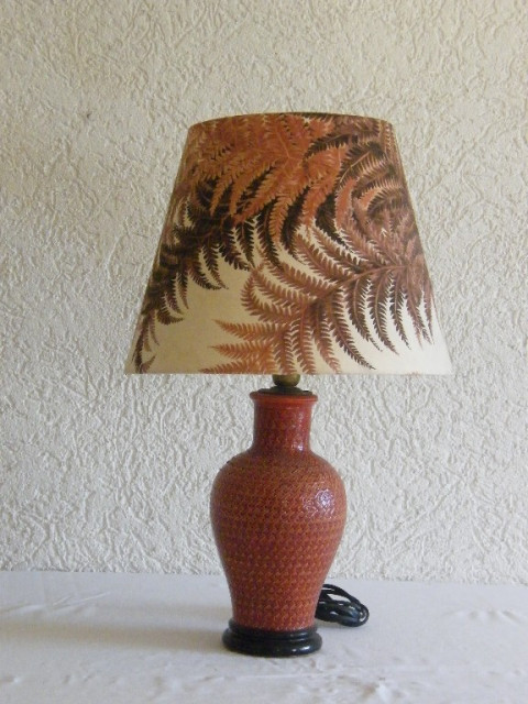 Designer - Tischleuchte, Porzellanfuß - Haushalt - Mainburg