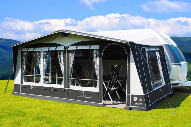 Walker Ganzjahresvorzelt Concept-240 oder Concept-280 - Camping - Deurne, Holland