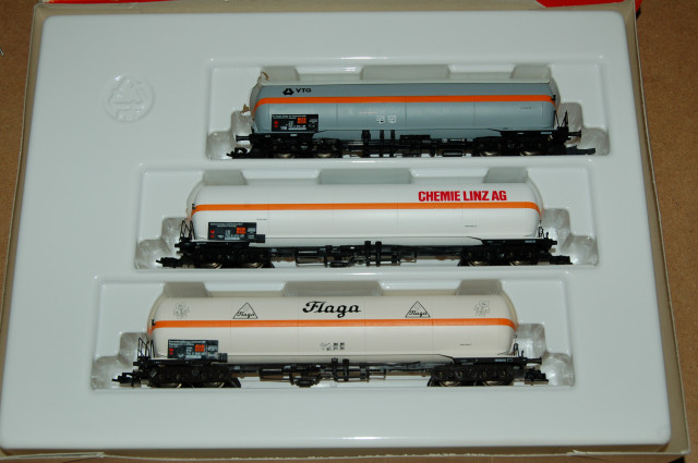 Biete: Roco 44073 - Druckgaskesselwagen-Set - Modellbau - Kerkrade-NL