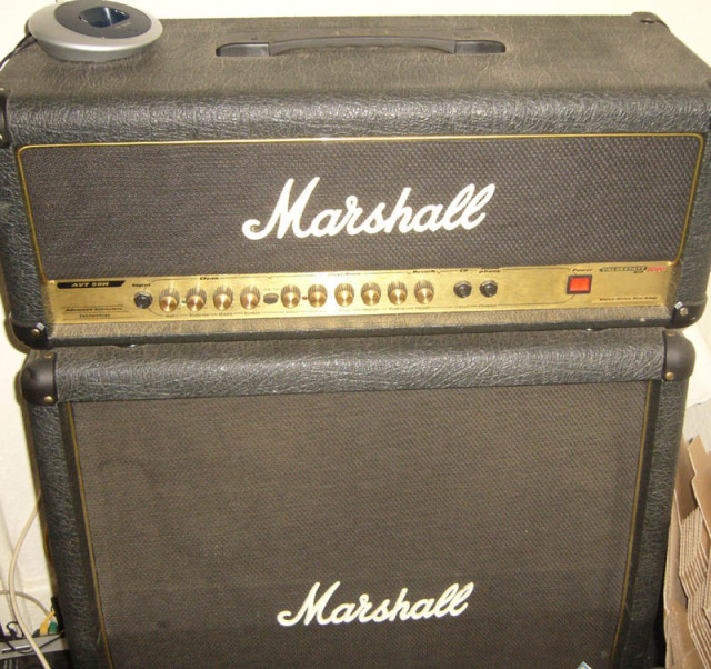 Marshall Amp AVT 50 H   Marshall 4x12 Box  - Musik - Hannover