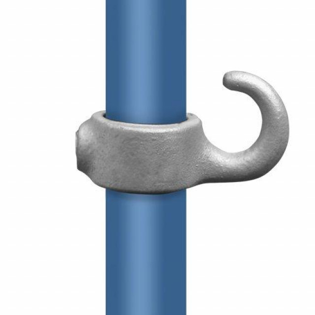 Rohrverbinder Stellring Mit Haken 21, 3-60, 3 mm Feuerverzinkter Galvanisierter - Handwerk Hausbau Garten - Görlitz