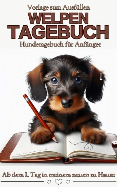 Rauhaar Dackel-Tagebuch: Dackelblick – Erinnerungstagebuch für Ihren Rauhaardack - Lernen Lehren Lesen - München