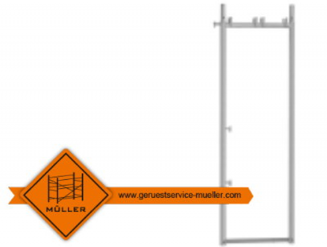 Plettac kompatibel Uni 70,Vertikalrahmen Stahl 200/70,Stellrahmen, Baugerüstteil - Handwerk Hausbau Garten - Magdeburg