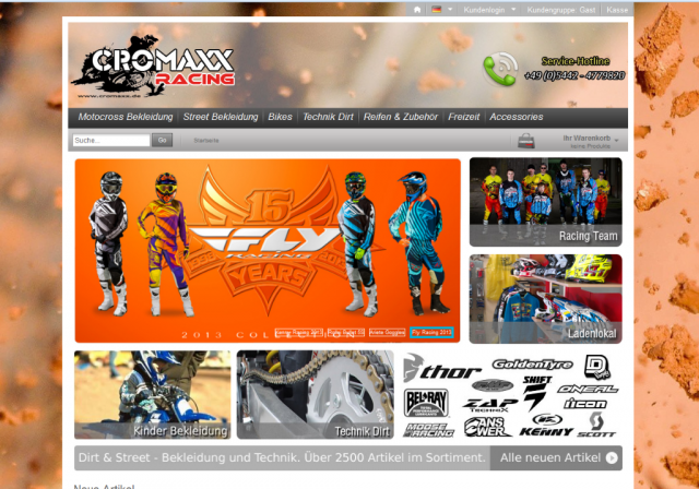 Cromaxx-Racing - Dein Shop für Motocross Bekleidung, Technik und Zubehör. - Motorraeder und Teile nach Marken - Barnstorf