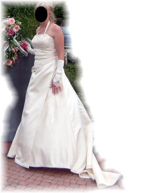 KOMPLETTAUSTATTUNG Brautkleid Gr.38 in champagner   ZUBEHÖR - Kleidung Schmuck Accessoires - bernsbach