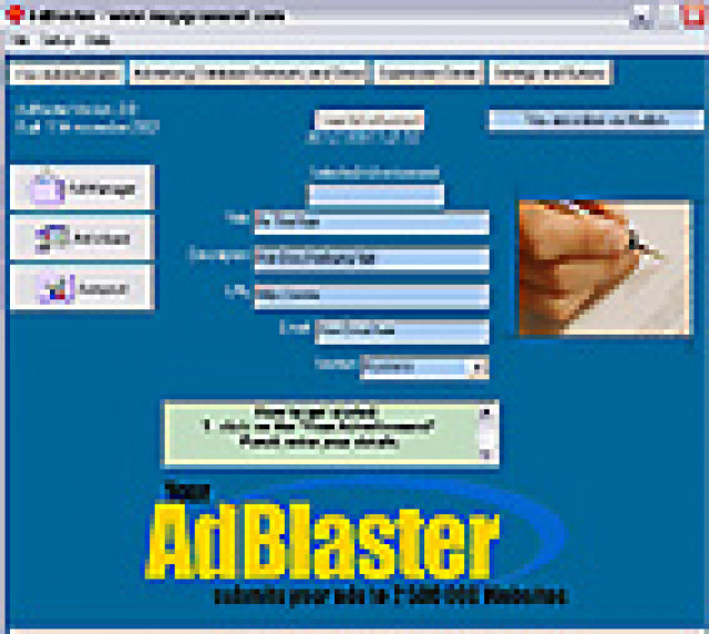 AdBlaster inkl. dt. Doku - Promotion Pressemitteilungen - München