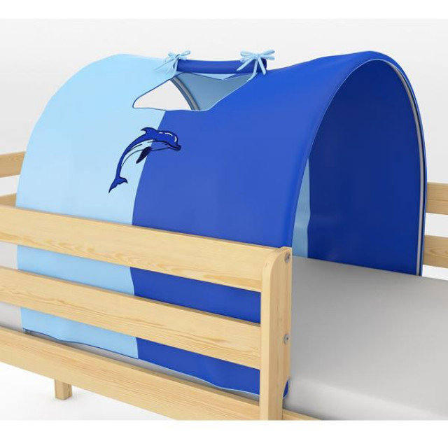 Tunnel Betttunnel Hochbett Bettzelt Spielbett 90x75x75 Delphin Zelt Kinderzimmer - Baby und Kind - Rozdra?ew