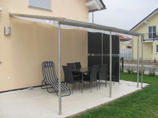 Terrassenüberdachung V2A - Handwerk Hausbau Garten - Bühl