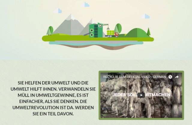 Attraktive Geldanlage mit Müll Recycling - Internet - Hannover