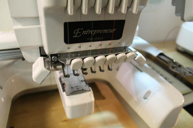 Stickmaschine Brother PR-650 Entepreneur gebraucht - Handwerk Hausbau Garten - Hamburg Ottensen 