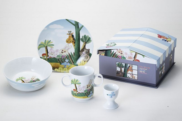  Der Zauberwald    Schönes Kinder-Porzellan im Geschenkset - Baby und Kind - Wuppertal