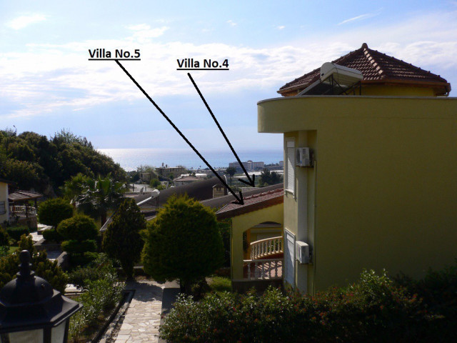 Meerblickhaus in Alanya mit Pool 3020 - Immobilien - Alanya Zentrum