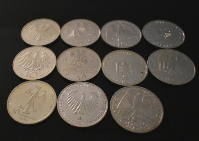 11 Gedenkmünzen 10 Deutsche Mark - Sammlungen - Herne