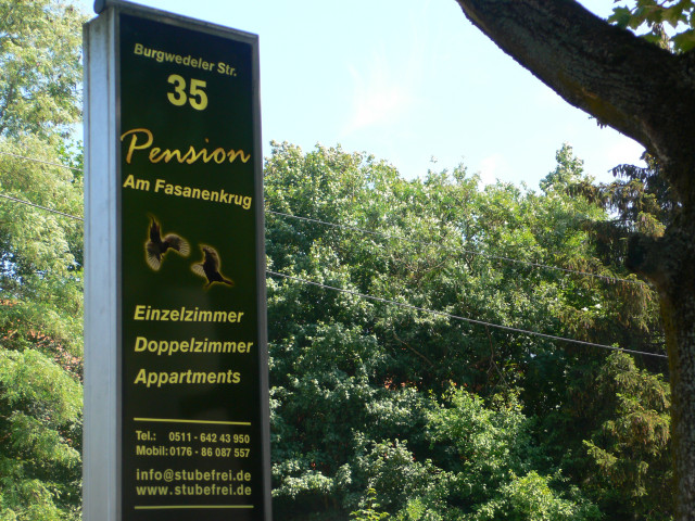 Pension am Fasanenkrug in Hannover - Vermietungen - Hannover