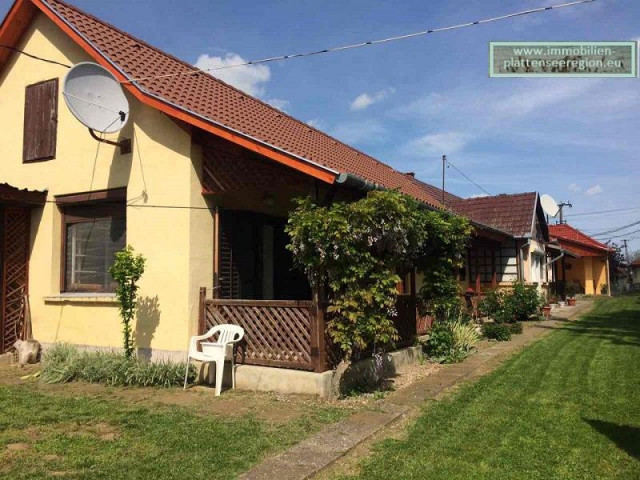 Whaus mit 2Ferienh., Appart. Balaton, Ungarn, Ufer 400m, Nr.60/ 51 - Immobilien - Balatonregion