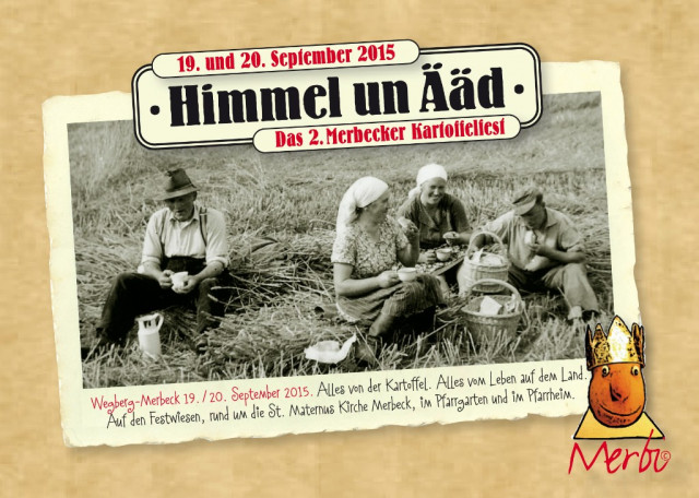 Himmel un Ääd - das 2. Merbecker Kartoffelfest am 19. und 20. September 2015 - Veranstaltungen Termine - Wegberg-Merbeck