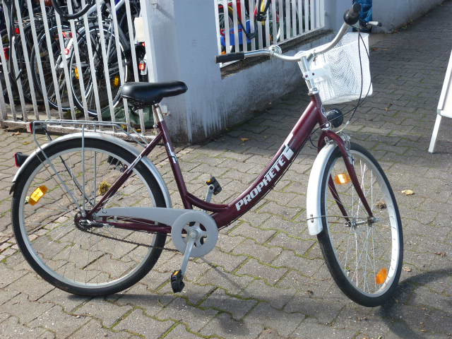 (39) 3 Gang Rücktrittsbremse tiefer Einstieg 26 Zoll Korb am Lenker PROPHETE - Fahrraeder - Mainz