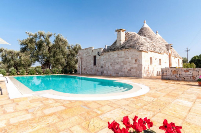 2018 Trulli Ferienhaus mit Pool, Monopoli, Provinz Bari, Apulien, Süditalien - Vermietungen - Monopoli