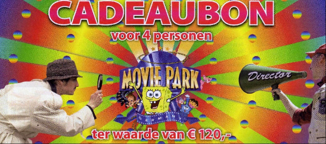 Movie park 4 Eintrittskarten für FREIER Eingang (ZUSAMMEN 120 EURO!) - Eintrittskarten Tickets - Culemborg, Niederlande