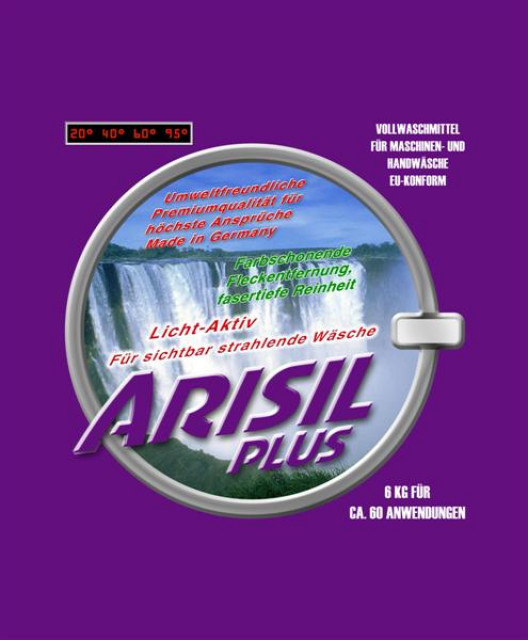 Arisil Plus-Vollwaschmittel Ein deutsches Premium Qualitätsprodukt - Buero Geschaeft - münchen