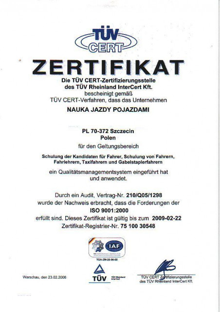 EU Führerschein in Polen 1190,- Euro(Klasse B) inklusive  Übernachtung (Hotel). - Lernen Lehren Lesen - berlin