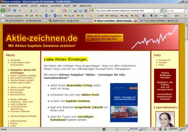 Ratgeber Börse für Einsteiger - Lernen Lehren Lesen - Schwandorf