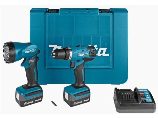 Makita 14, 4V Akku-Bohrschrauber DF347DWLE - Handwerk Hausbau Garten - München