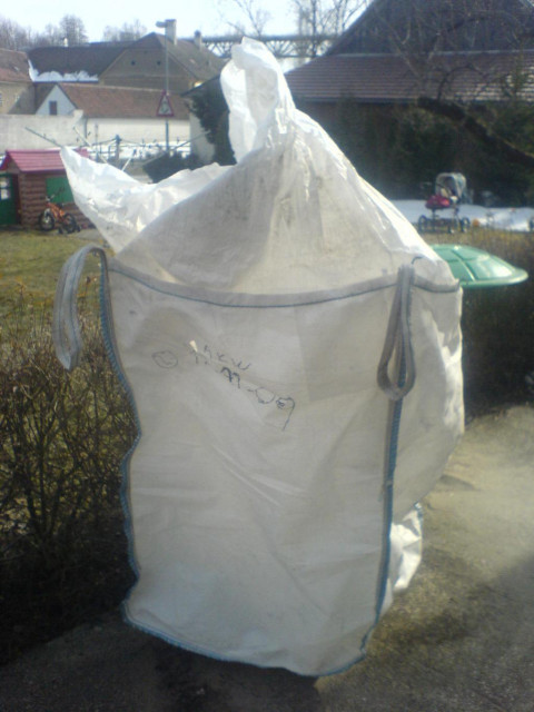 Big Bags gebraucht, 84 x 84 x 120 cm, um 1, - Euro pro Stück - Buero Geschaeft - Zwettl