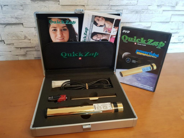 QuickZap PowerTube Gold - Original nach Martin Frischknecht - Wellness Gesundheit - Koln