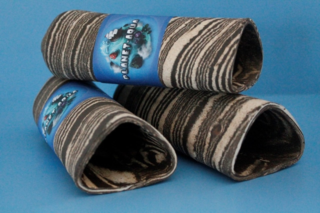 Schwarz/weiße Welshöhlen 12cm in Stollenform für Welse L144 - L204 , Krebse und  - Tiere - Delmenhorst