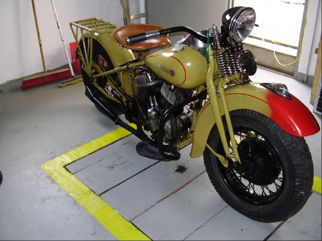 Harley WLA Baujahr 1942 - Motorraeder und Teile nach Marken - Schwäbisch HAll