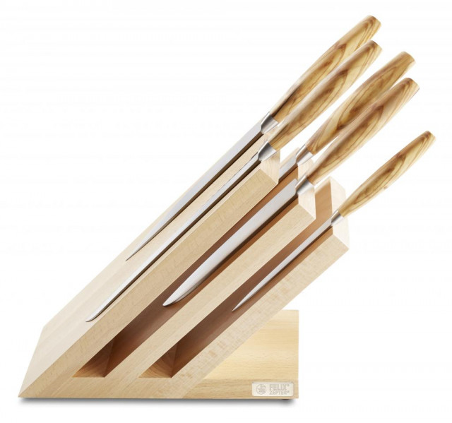 Felix Ladys Line olive Magnetmesserblock-Set 6-tlg. - Haushalt - Iserlohn