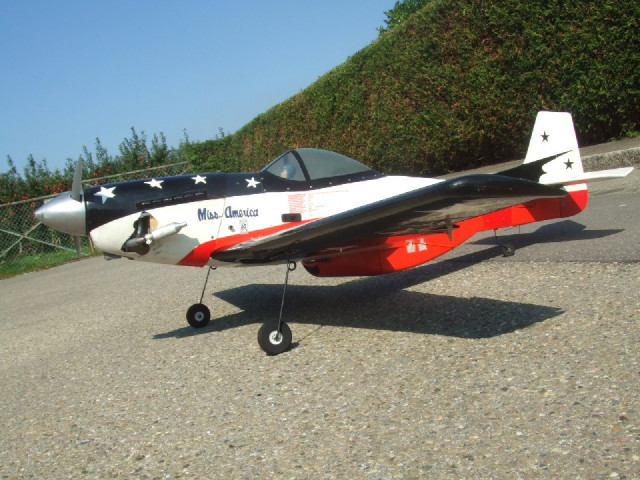 P51 Miss America - Modellbau - friedrichshafen