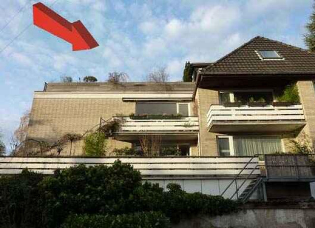 Penthouse mit Riesenterrasse   Vermietung einer luxuriösen Maisonettwohnung in r - Immobilien - Wuppertal