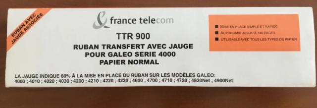 Druckfolie original France Telecom EGT Galeo 4000 4010 4200 4210 4600 4700 4710  - Buero Geschaeft - Ahrensburg