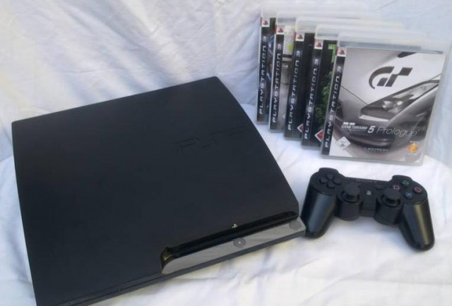 PlayStation 3 slim 120GB mit 5 Spielen - Hobby Spiele - Sulingen