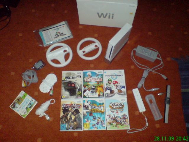 Verkaufe wii mit 7 spielen un zuberhör - Hobby Spiele - Tiefenort