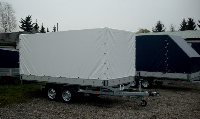 HAHN Hochlader Plane Tandem ca 5,1x2,1x1,8 NEU - Nutzfahrzeuge - Neumünster