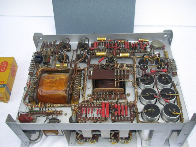 Klangfilm / Siemens power amplifier 6S Ela 2786 - output 200 W /12-15 Ohm - Sammlungen - Twistringen