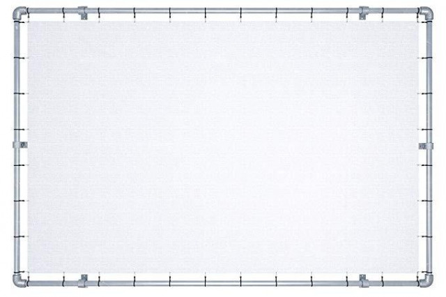 Wandmontage Banner Aluminium Spannrahmen. Fassaden Banner Befestigen Systeme Neu - Promotion Pressemitteilungen - Hannover