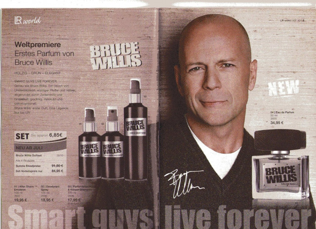 Top Herrenduft von Bruce Willis : WELTPREMIERE - Sonstige Anzeigen - erfurt