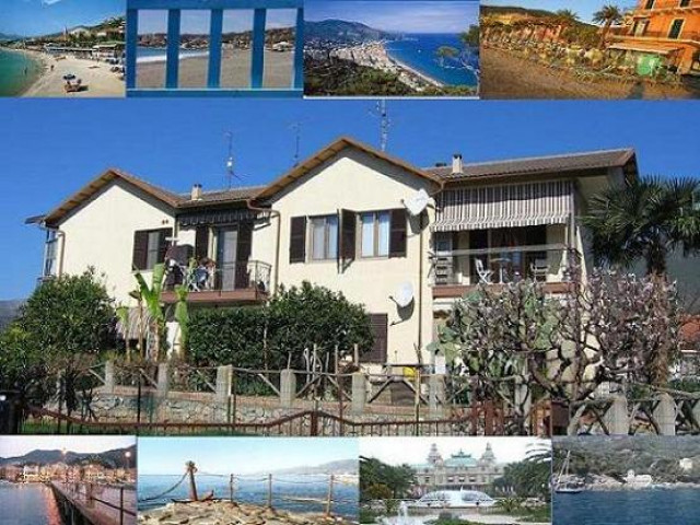 Ferienhaus Ferienwohnung italien Ligurien Meer Strand ab 28€/Tag - Ferienwohnung Haus - Cisano by AlbengaAlassio