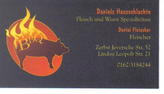 Daniels Hausschlachte     - Dienstleistungen Business Gewerbe - Zerbst