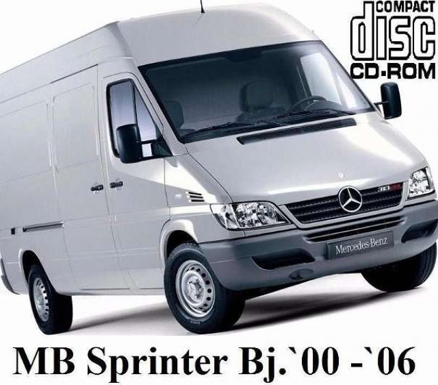 Mercedes Sprinter Service PROFI-Werkstatt Reparatur Handbuch CD (901-905 2006) N - Auto Teile - Stenderen