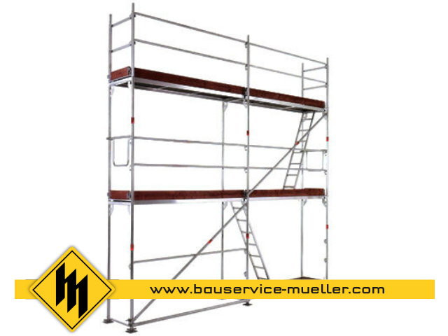 Gerüst Neu – Komplett Layher Blitz 73 ALU - Sonderposten - Handwerk Hausbau Garten - Bremen