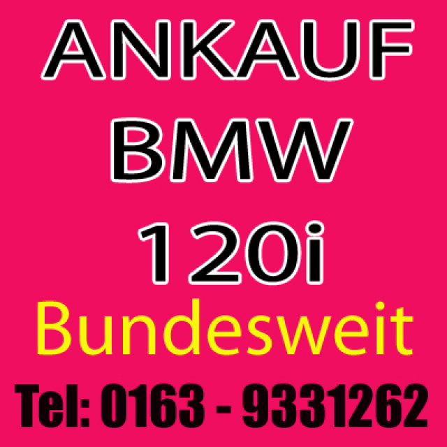 Auto verkaufen BMW 120i - Motorschaden & Unfallschaden - Autos nach Marken - Arnsberg